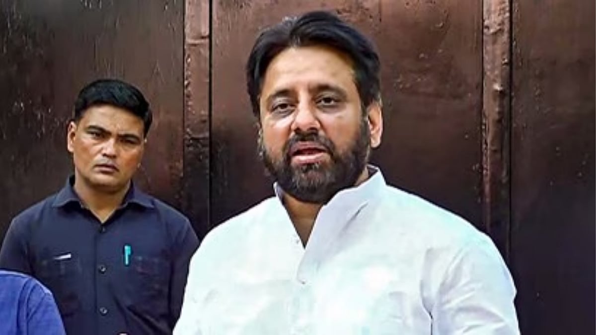 | Photo: PTI : Delhi MLA Amanatullah Khan